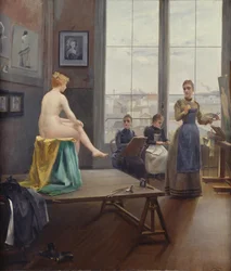 Atelier mit jungen Frauen